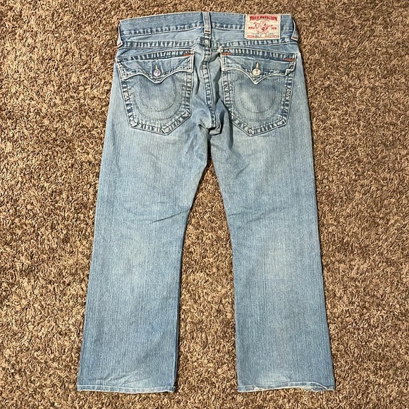 True Religion Men’s BILLY Jeans 32x27 - Picture 3 of 8